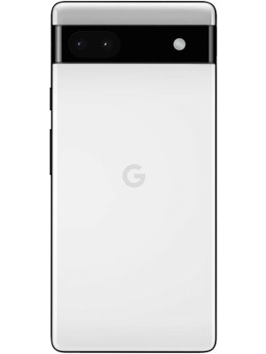 Back view of Google Pixel 6 grey smartphone
