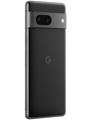 Back photo of Google Pixel 7 black smartphone
