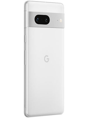 Back photo of Google Pixel 7 white smartphone