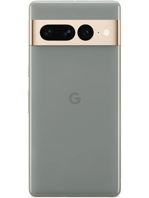 Back view of Google Pixel 7 Pro Hazel smartphone