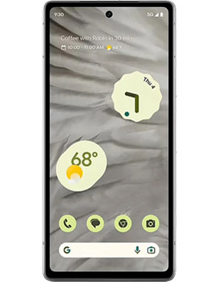 Front Photo of Google Pixel 7a smartphone