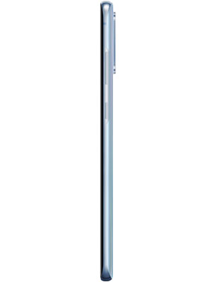 Side view of Samsung Galaxy S20 Plus smartphone