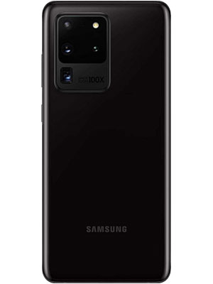 Back view of Samsung Galaxy S20 Ultra smartphone