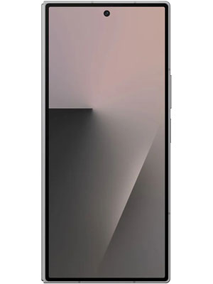 Samsung Galaxy Z fold Z in black color smartphone showing front display view