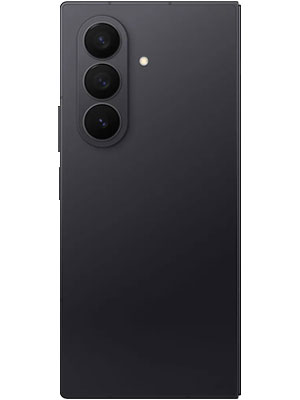 Samsung Galaxy Z Fold 7 in black color showing unfolded back photo