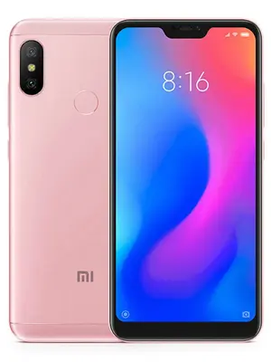 Front and back photo of Xiaomi Redmi Note 6 Pro