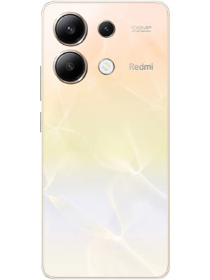 Back side view of Xiaomi Redmi Note 13