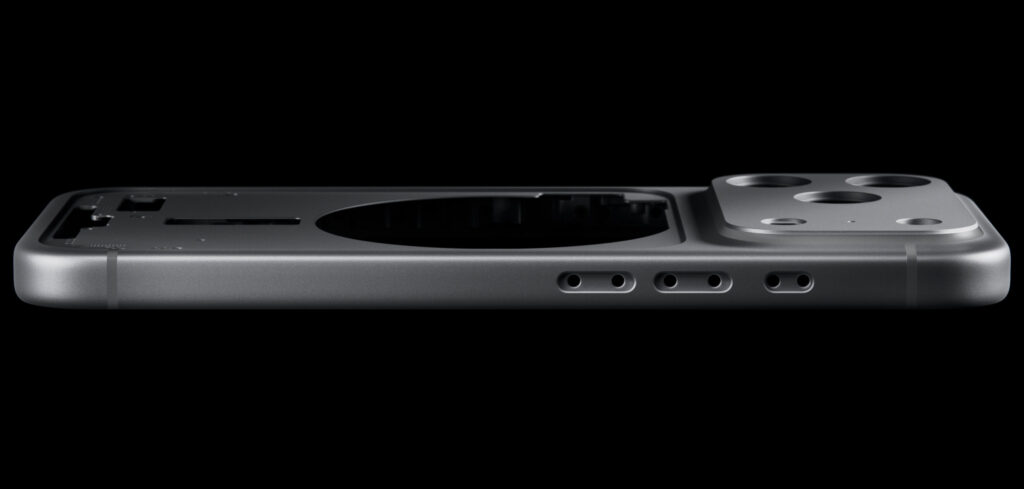 iPhone 17 Pro Max unibody design frame 