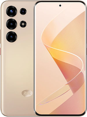 Front and back side photo of itel Super 26 Ultra