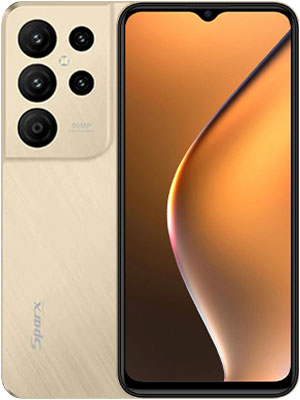 Front and back photo of Sparx Neo X smartphone