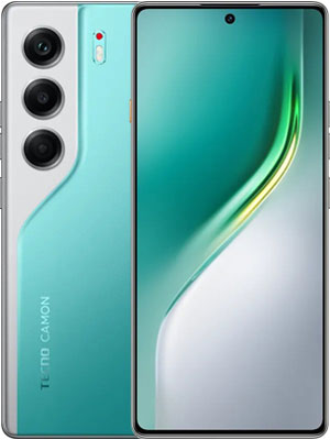 Front and back side photo of Tecno Camon 40