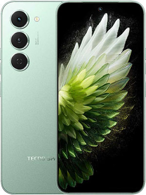 Front and back side photo of Tecno Spark 40 Pro