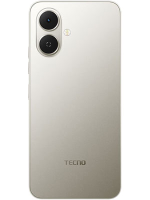 Back side photo of Tecno Spark Go 2 in Titanium Grey color